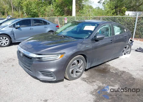 2019 Honda Insight Lx from USA, damaged, VIN 19XZE4F11KE009848